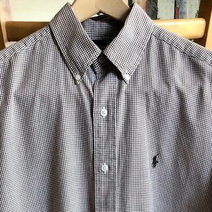 Ralph Lauren Golf Gingham LS shirt